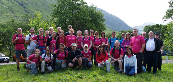 Three Peak Challenge WOW team